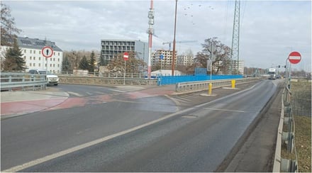 Wymiana dylatacji na wiadukcie zachodnim w al. Armii Krajowej